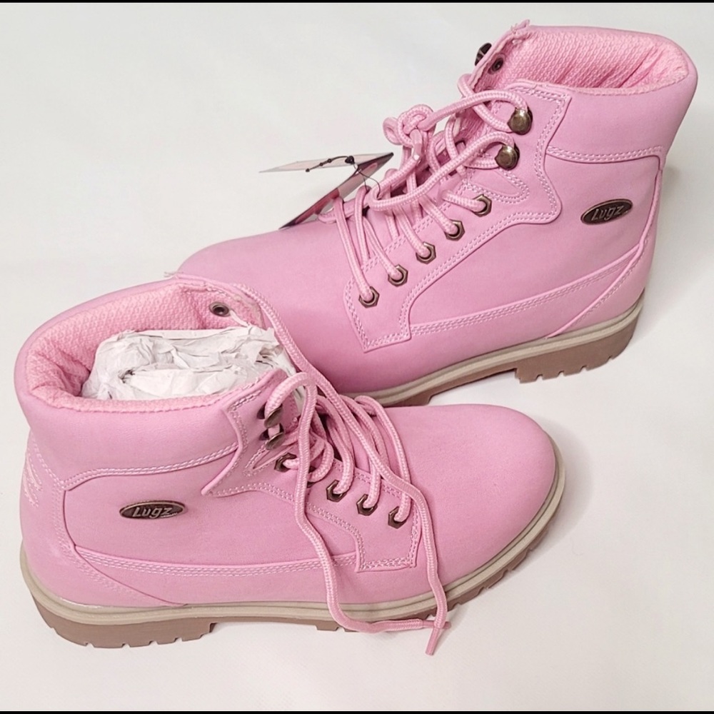 Bubblegum Pink boots (new, tags missing now)